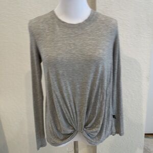 Terez long sleeve knit top twist style size XS